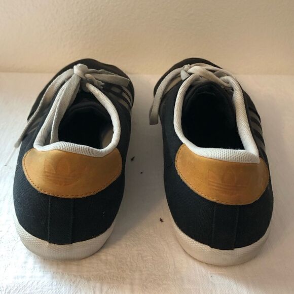 ADIDAS ORIGINALS Suede Black Sneakers Size 13 Men's - Picture 7 of 13